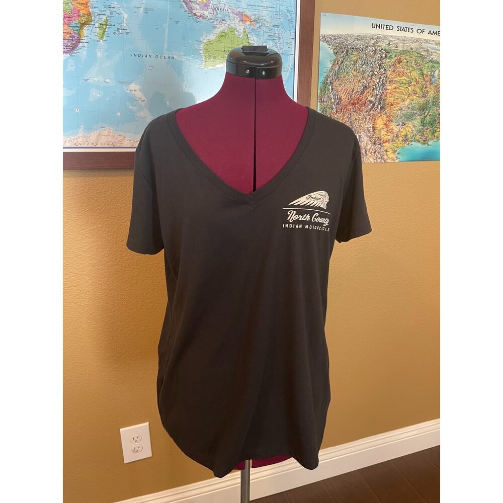 Indian Motorcyle Women's North County San Marcos T-Shirt 2XL
